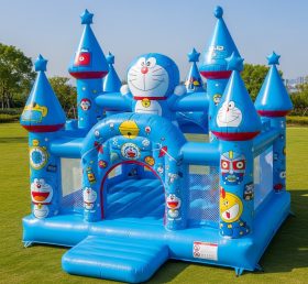 T5-2044 Castelos Infláveis Tema Doraemon