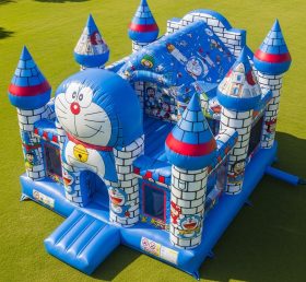 T5-2045 Castelos Insufláveis com Tema Doraemon
