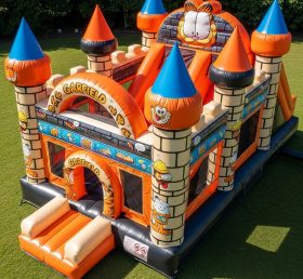 T5-2056 Castelos Infláveis Tema Garfield