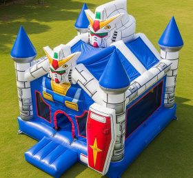 T5-2058 Castelos Infláveis Tema Gundam