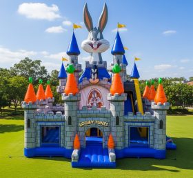 T5-2077 Castelos Insufláveis com Tema Looney Tunes
