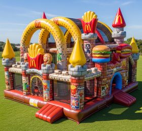 T5-2080 Castelo Inflável com Tema McDonald