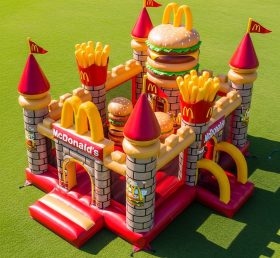 T5-2082 Castelos Infláveis com Tema McDonald