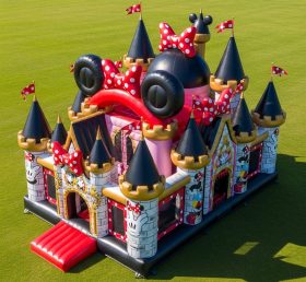 T5-2083 Castelos Infláveis com Tema Mickey & Minnie