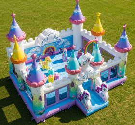 T5-2096 Castelos Infláveis com Tema My Little Pony