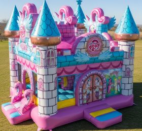 T5-2097 Castelos Infláveis com Tema My Little Pony