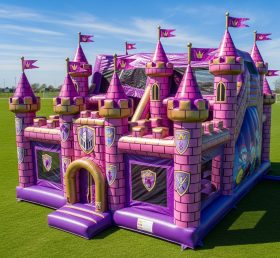 T5-2103 Castelo Inflável Tema Nella Knight