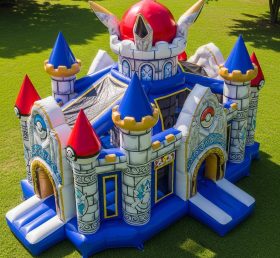 T5-2120 Castelos Insufláveis com Tema Pokémon
