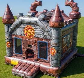 T5-2132 Castelos Infláveis Tema Rusty Rivets