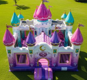 T5-2140 Castelos Infláveis Tema Shimmer & Shine