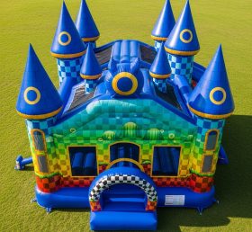 T5-2148 Castelos Infláveis Tema Sonic