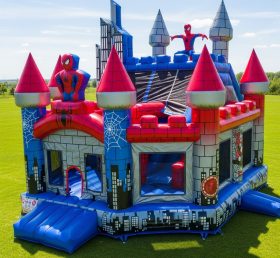 T5-2149 Castelos Infláveis com Tema do Homem-Aranha