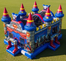 T5-2163 Castelos Infláveis com Tema de Super-herói