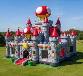 T5-2167 Castelos Infláveis com Tema Super Mario