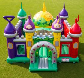 T5-2168 Castelos Infláveis com Tema dos Teletubbies