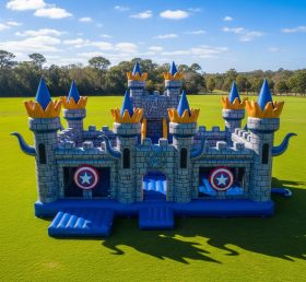 T5-2171 Castelos Infláveis com Tema dos Vingadores