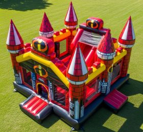T5-2175 Castelos Infláveis Tema Os Incríveis