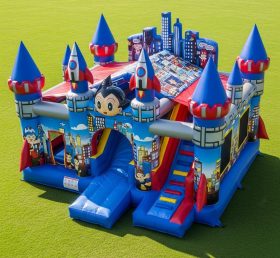 T5-2225 Castelos Infláveis Tema Astro Boy
