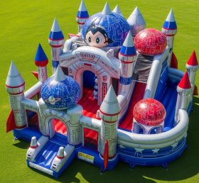 T5-2228 Castelos Infláveis Tema Astro Boy