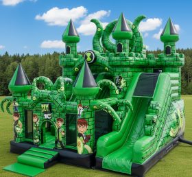 T5-2247 Castelos Infláveis com Tema Ben 10
