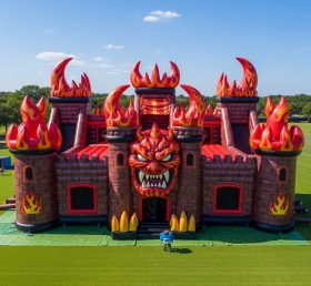 T5-2250 Castelos Insufláveis Tema Monstro Blaze