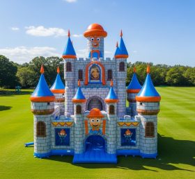 T5-2256 Castelos Infláveis Tema Blippi Wonders