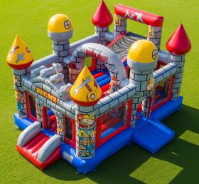 T5-2261 Castelos Infláveis Tema Bob o Construtor