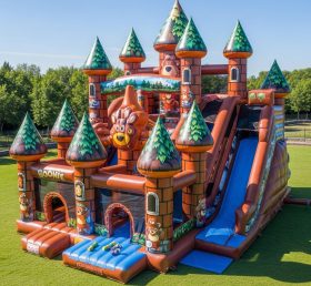 T5-2262 Castelos Infláveis com Tema Boonie Bears