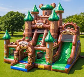 T5-2263 Castelos Infláveis com Tema Boonie Bears