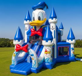 T5-2284 Castelos Insufláveis com Tema do Pato Donald