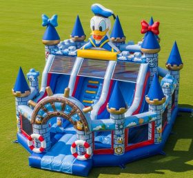 T5-2285 Castelos Infláveis Tema Donald Duck