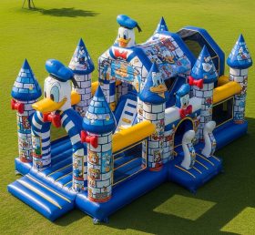 T5-2288 Castelo Inflável Temático do Pato Donald