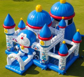T5-2293 Castelos Infláveis Tema Doraemon