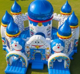 T5-2295 Castelos Infláveis com Tema Doraemon