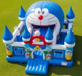 T5-2296 Castelos Infláveis com Tema Doraemon