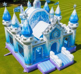 T5-2305 Castelos Infláveis com Tema Frozen