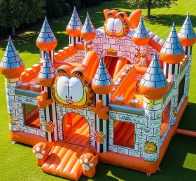 T5-2311 Castelos Infláveis Tema Garfield