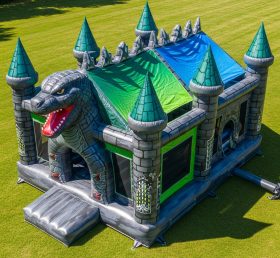 T5-2313 Castelos Infláveis Tema Godzilla
