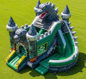 T5-2314 Castelos Infláveis com Tema de Godzilla