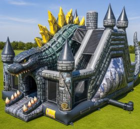 T5-2316 Castelos Infláveis com Tema de Godzilla