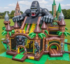 T5-2330 Castelos Infláveis com Tema King Kong