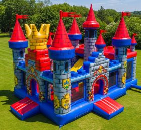 T5-2335 Castelos Infláveis com Tema Lego