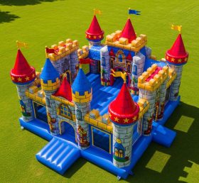 T5-2336 Castelos Infláveis Tema Lego