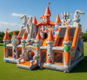 T5-2350 Castelos Infláveis com Tema Looney Tunes