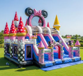 T5-2360 Castelos Infláveis com Tema Mickey & Minnie