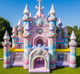T5-2383 Castelos Infláveis com Tema My Little Pony