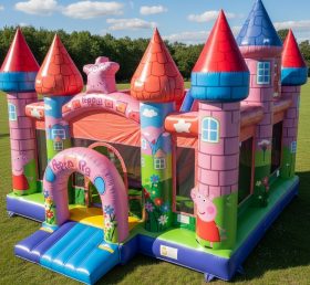 T5-2405 Castelos Infláveis Temáticos da Peppa Pig