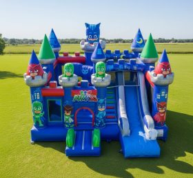 T5-2410 Castelos Insufláveis com Tema PJ Masks