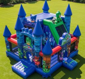 T5-2411 Castelos Insufláveis com Tema PJ Masks