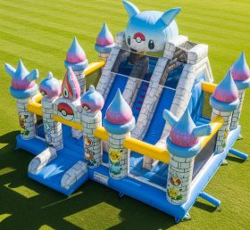 T5-2413 Castelos Infláveis com Tema Pokémon